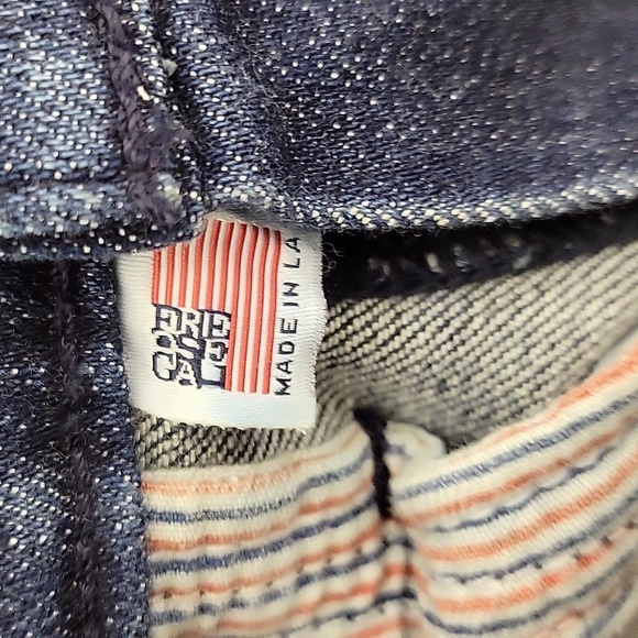 Fred by Fred Segal perfect skinny blue jeans, destructed women's sz 26 - Picture 6 of 7